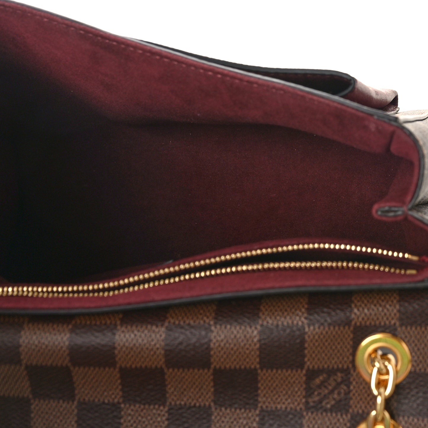 Damier Ebene Vavin PM Bordeaux
