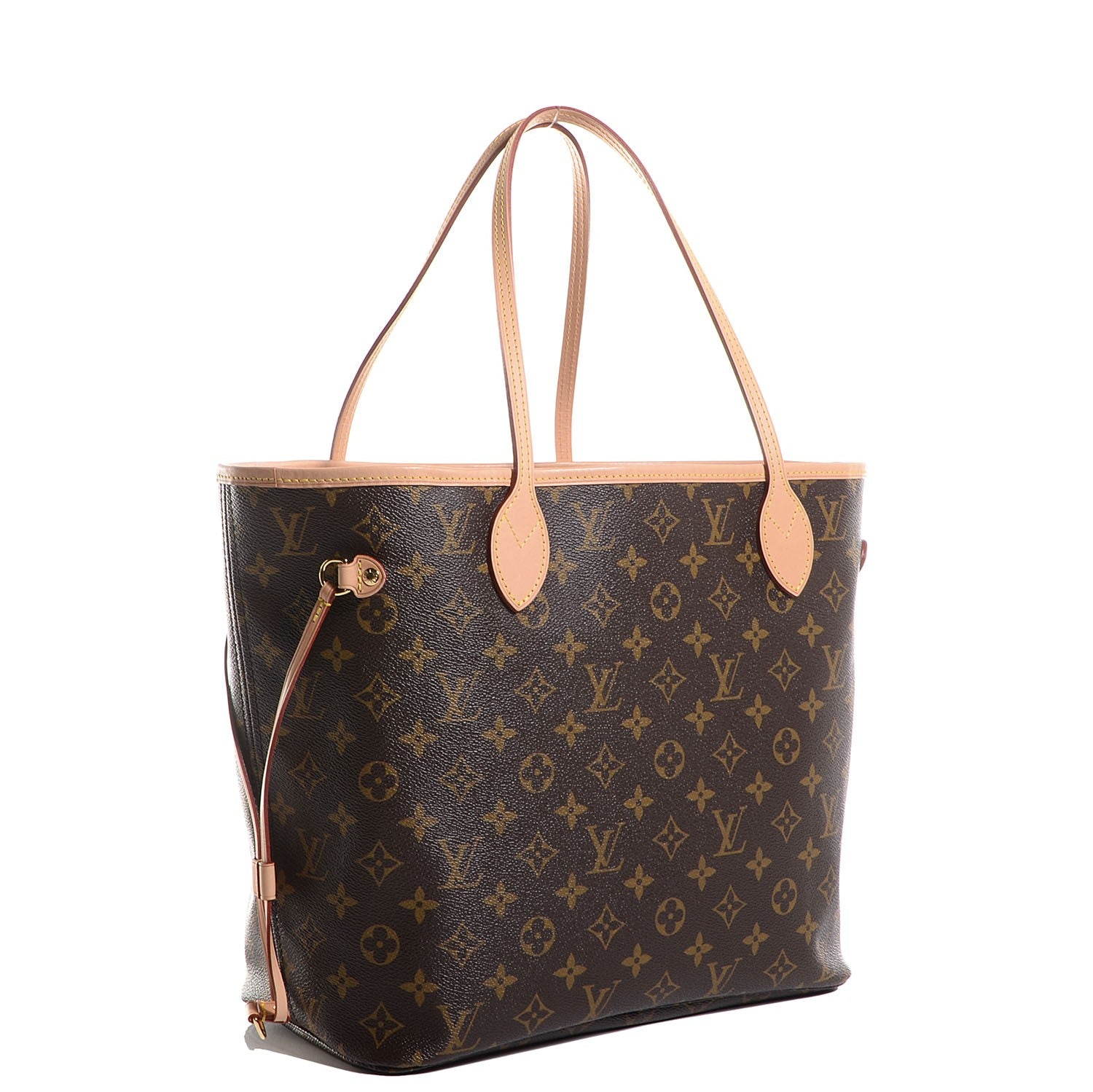 Louis Vuitton Monogram Maui V Neverfull MM Rose Ballerine 3 of 7
