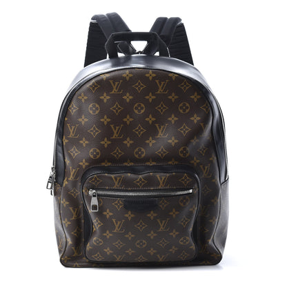Louis Vuitton Monogram Macassar Josh Backpack 1 of 14