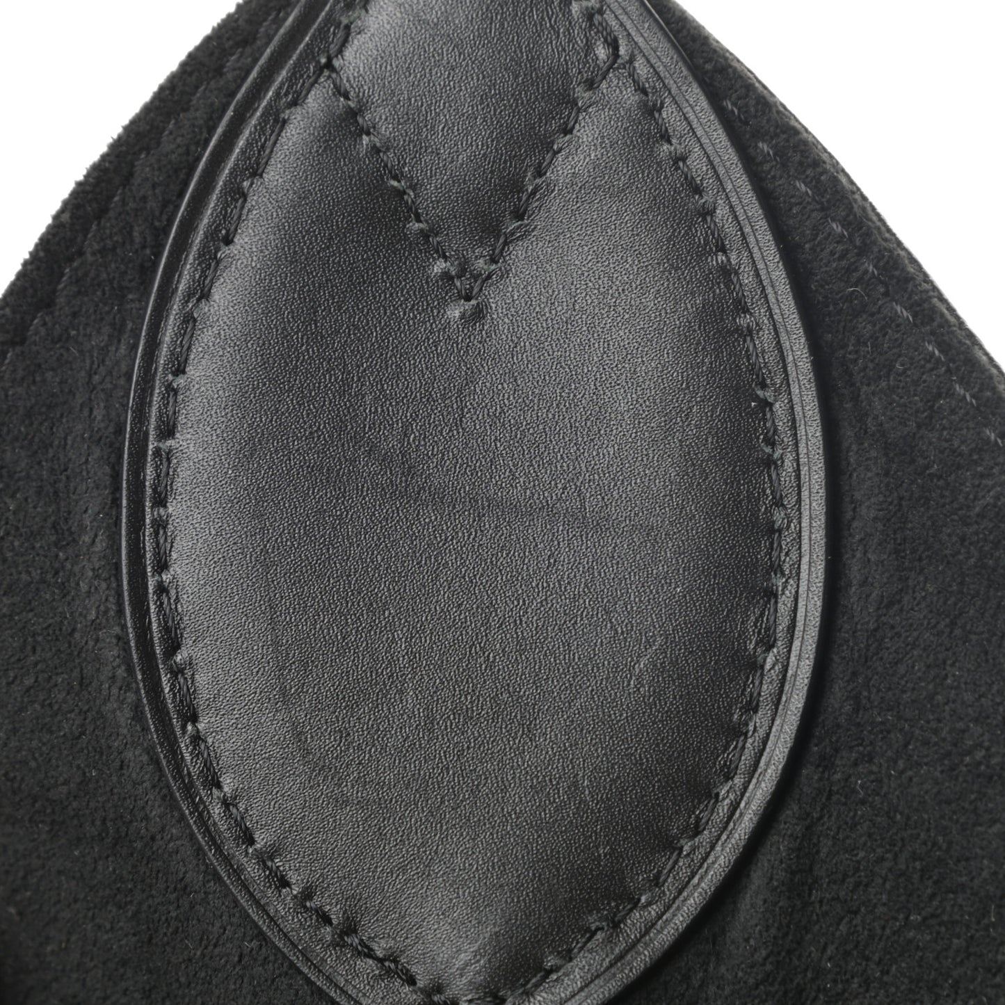 Monogram Flower Hobo Black