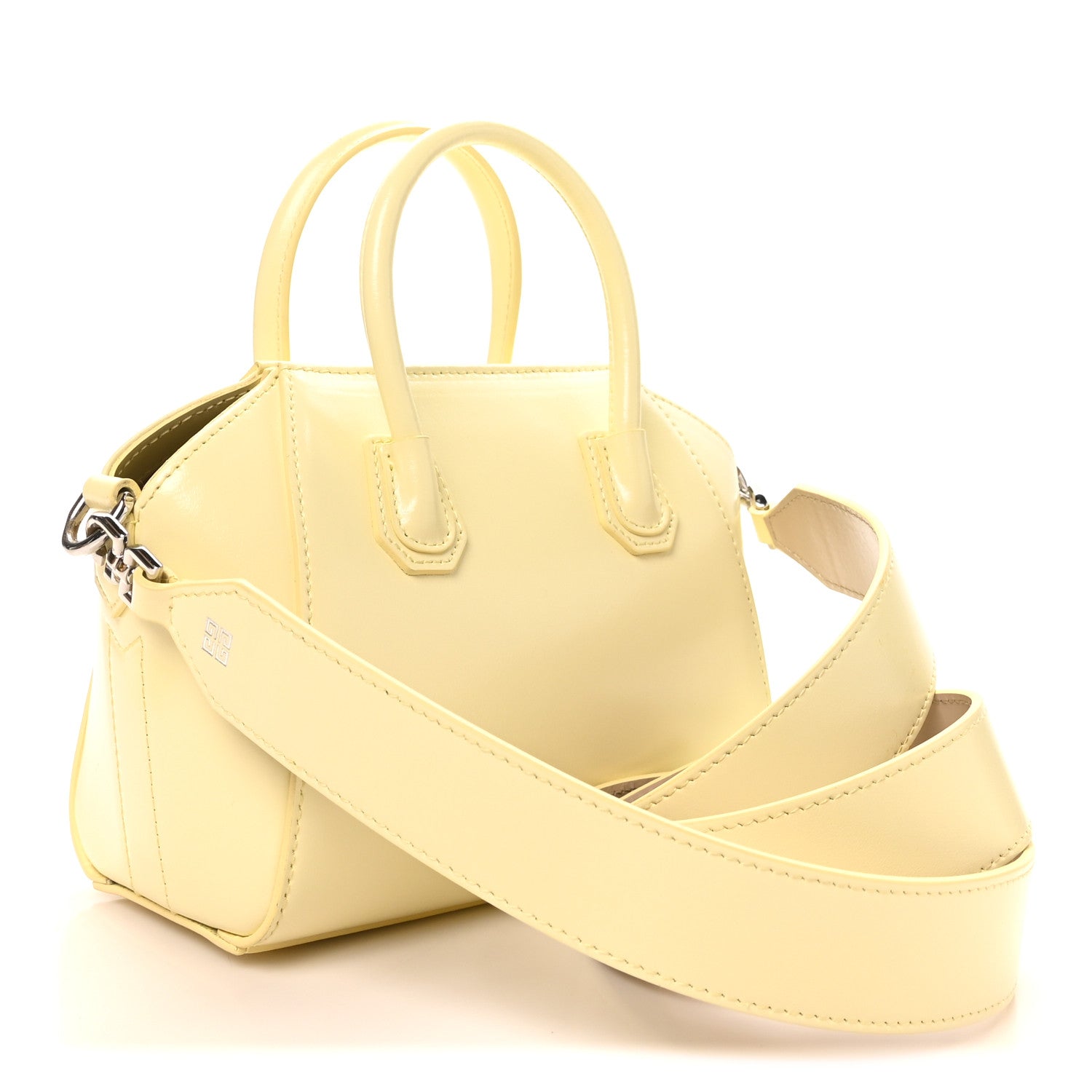 Givenchy Box Calfskin Toy Antigona Soft Yellow Natural Beige 2 of 8
