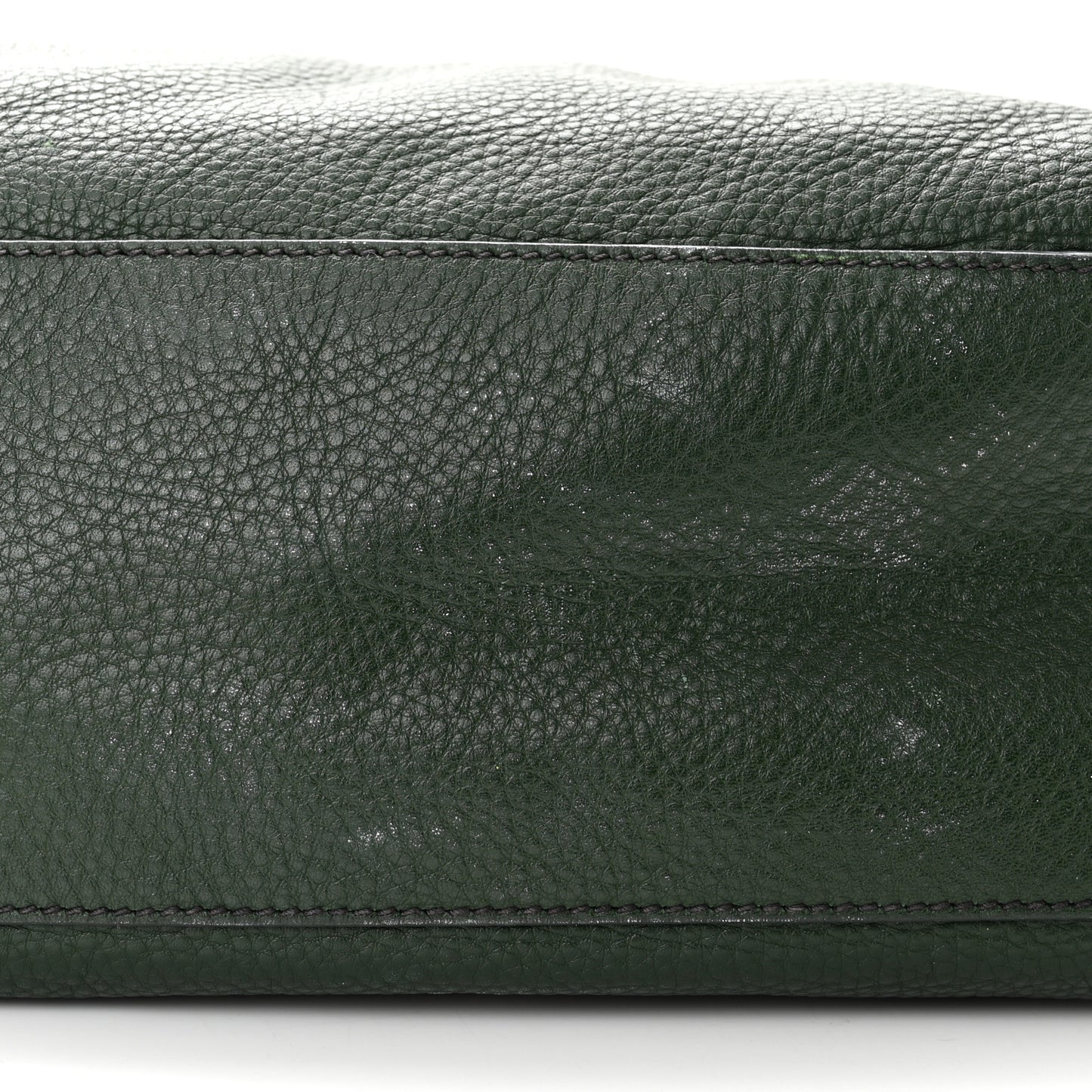 Vitello Daino Shopping Tote Foresta