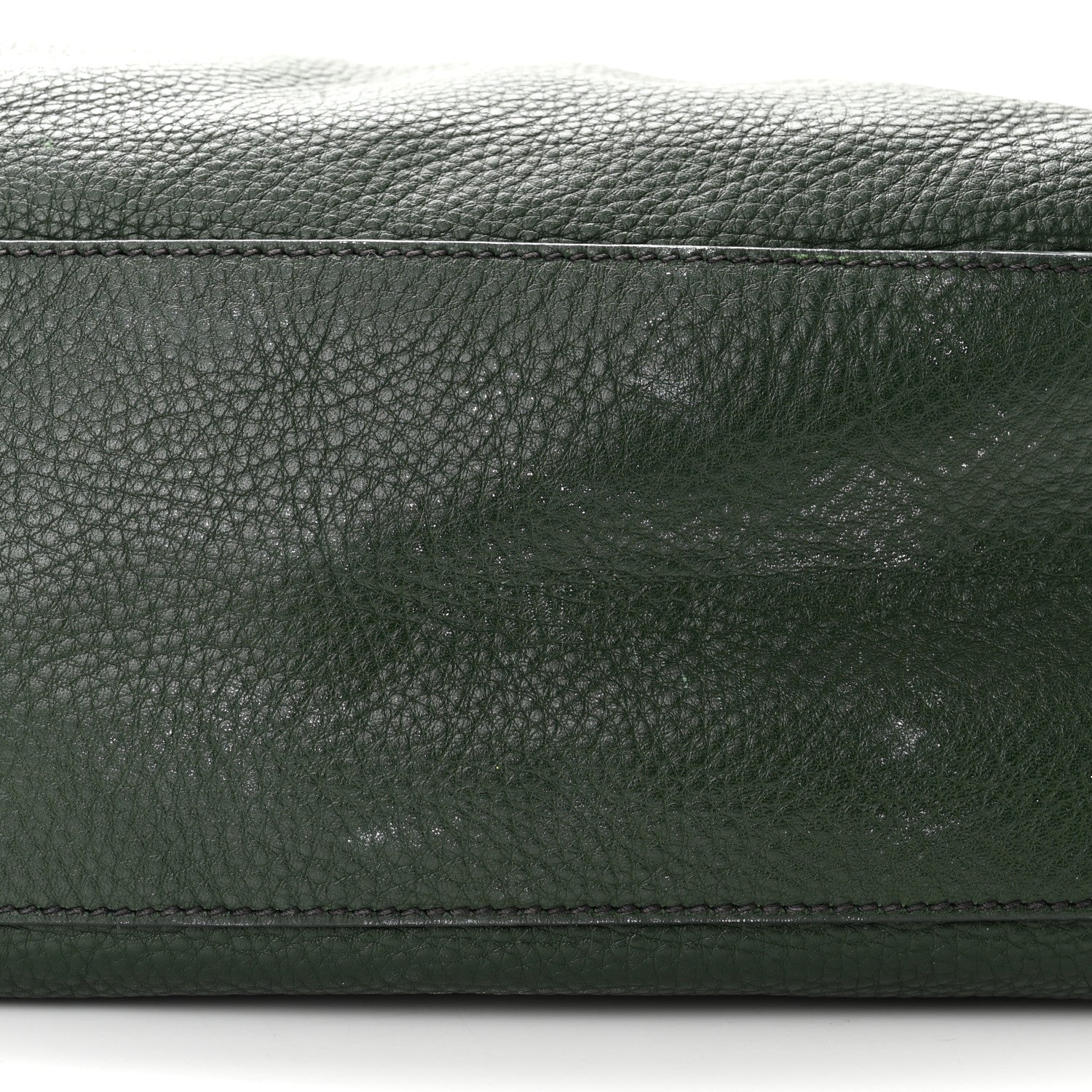 Prada Vitello Daino Shopping Tote Foresta 10 of 14
