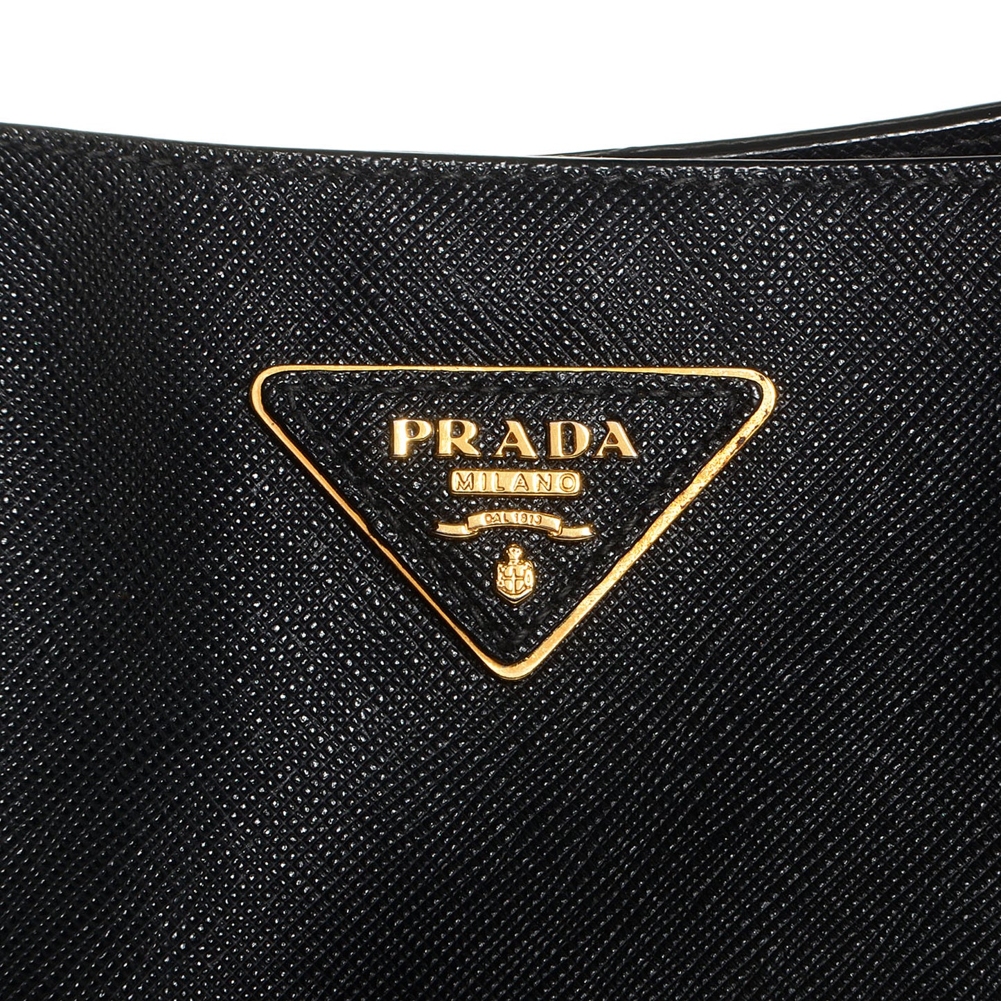 Saffiano Lux Large Tote Nero Black