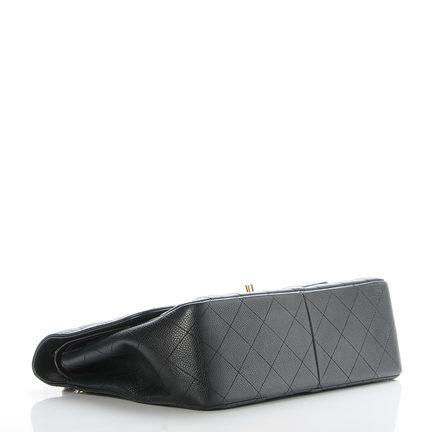 Chanel Caviar Quilted Jumbo Double Flap Black 5 of 8