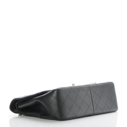 Chanel Caviar Quilted Jumbo Double Flap Black 5 of 8