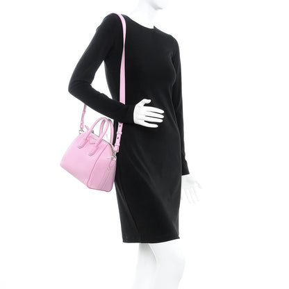 Givenchy Sugar Goatskin Mini Antigona Bright Pink 2 of 7