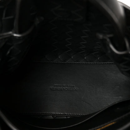 Bottega Veneta Nappa Intrecciato Small Andiamo Shoulder Bag Black 5 of 10