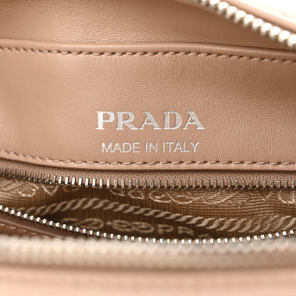 Prada Soft Calfskin Diagramme Camera Bag Cipria 6 of 12