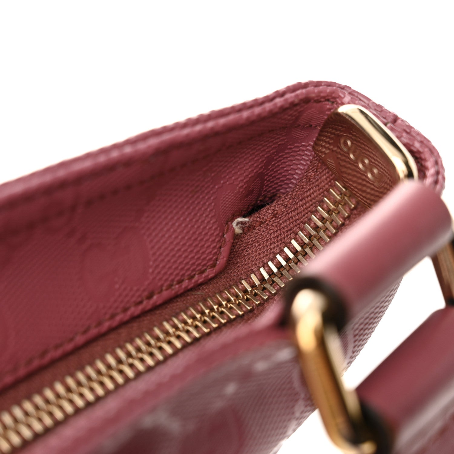 Gucci Imprime Monogram Medium Flat Messenger Bag Vintage Rose 10 of 13