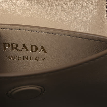 Prada Saffiano Cuir Mini Double Bag Sabbia 6 of 10