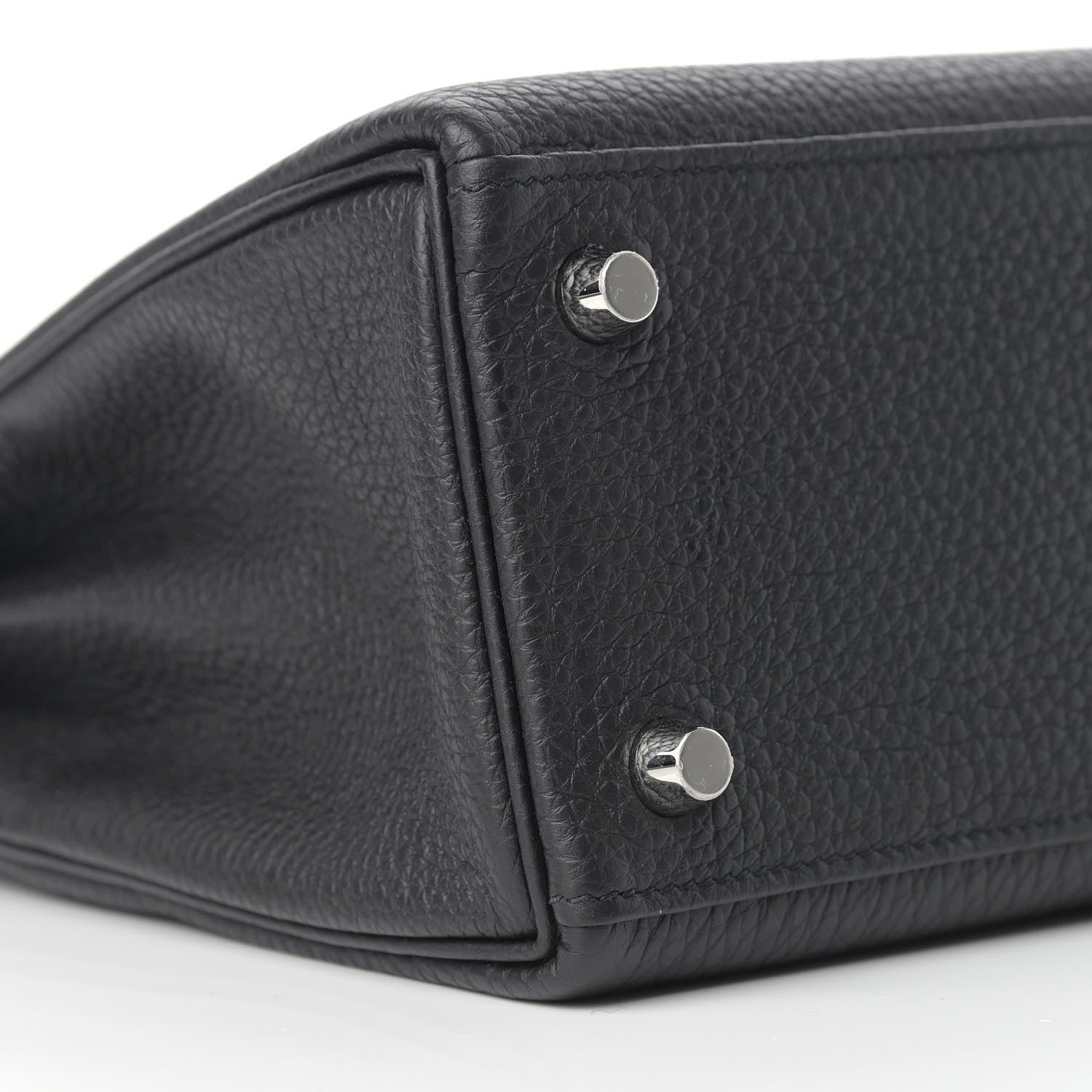 Hermes Togo Kelly Retourne 25 Black 9 of 11