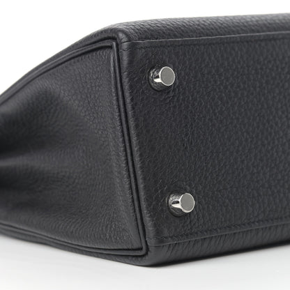 Hermes Togo Kelly Retourne 25 Black 9 of 11