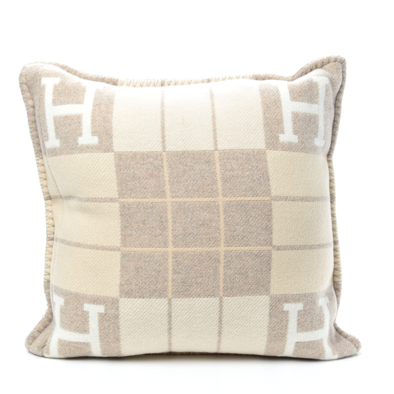 Hermes Wool Cashmere Avalon III Pillow PM Coco Camomille 2 of 3