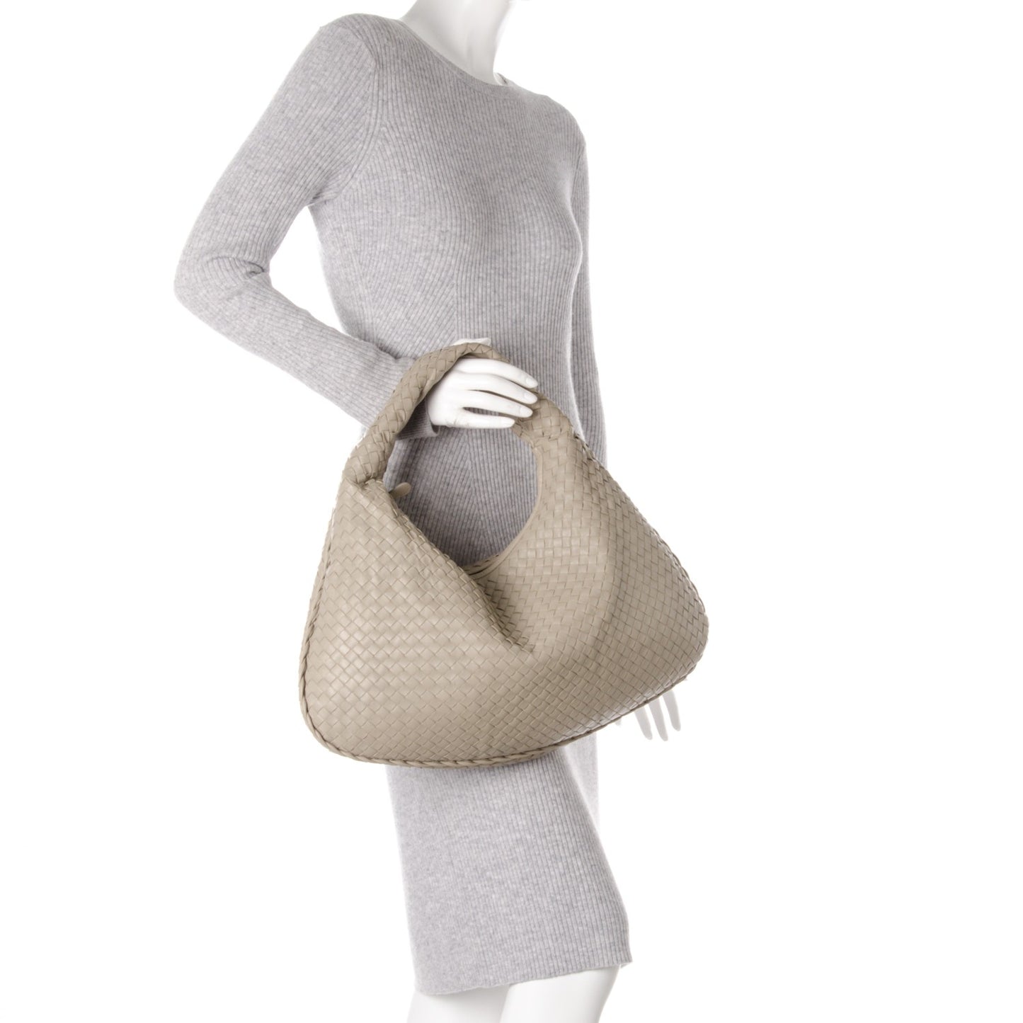 Intagli Intrecciato Large Veneta Hobo Limo