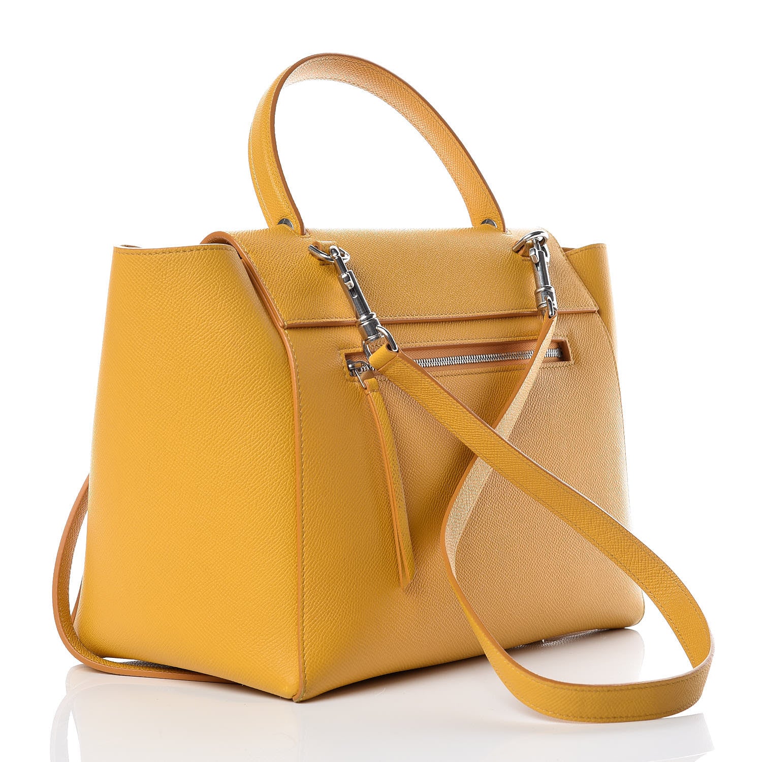 Celine Grained Calfskin Mini Belt Bag Imperial 4 of 15