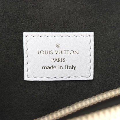 Louis Vuitton Lambskin Embossed Monogram Coussin PM Beige Cream 5 of 7