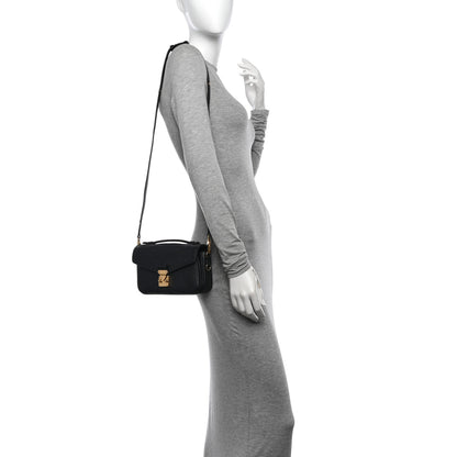 Louis Vuitton Empreinte Pochette Metis East West Black 2 of 9