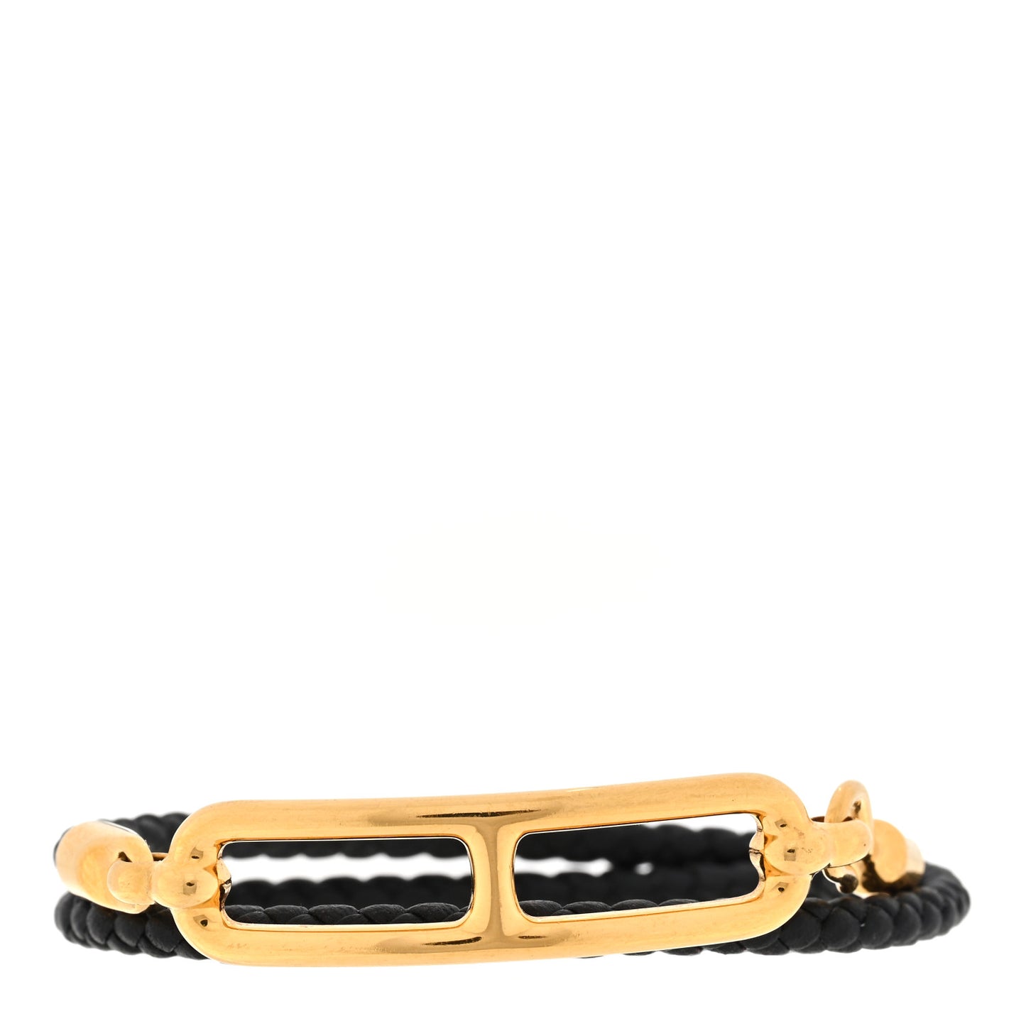 Swift Roulis Double Tour Bracelet Black