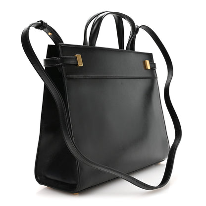Saint Laurent Calfskin Small Manhattan Shopper Tote Black 3 of 10