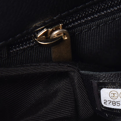 Chanel Calfskin Quilted Waist Bag Black 7 of 9