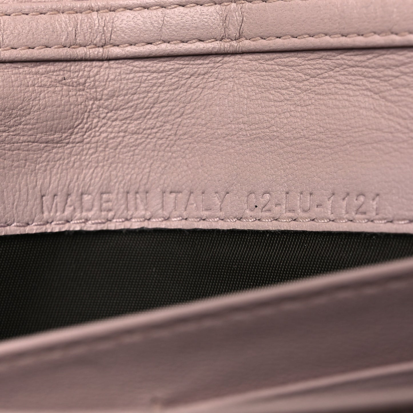 Lambskin Cannage Lady Dior Rendezvous Wallet On Chain Light Pink