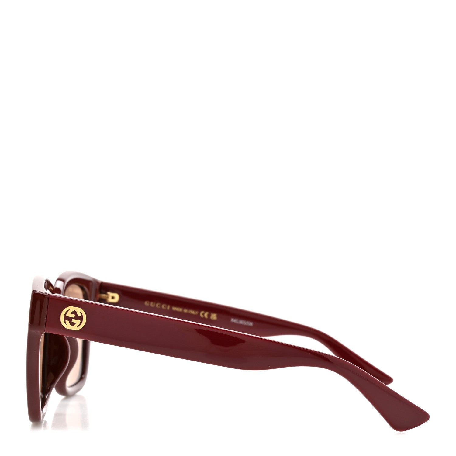 Gucci Acetate Square Frame Sunglasses GG1338SK Red 3 of 7