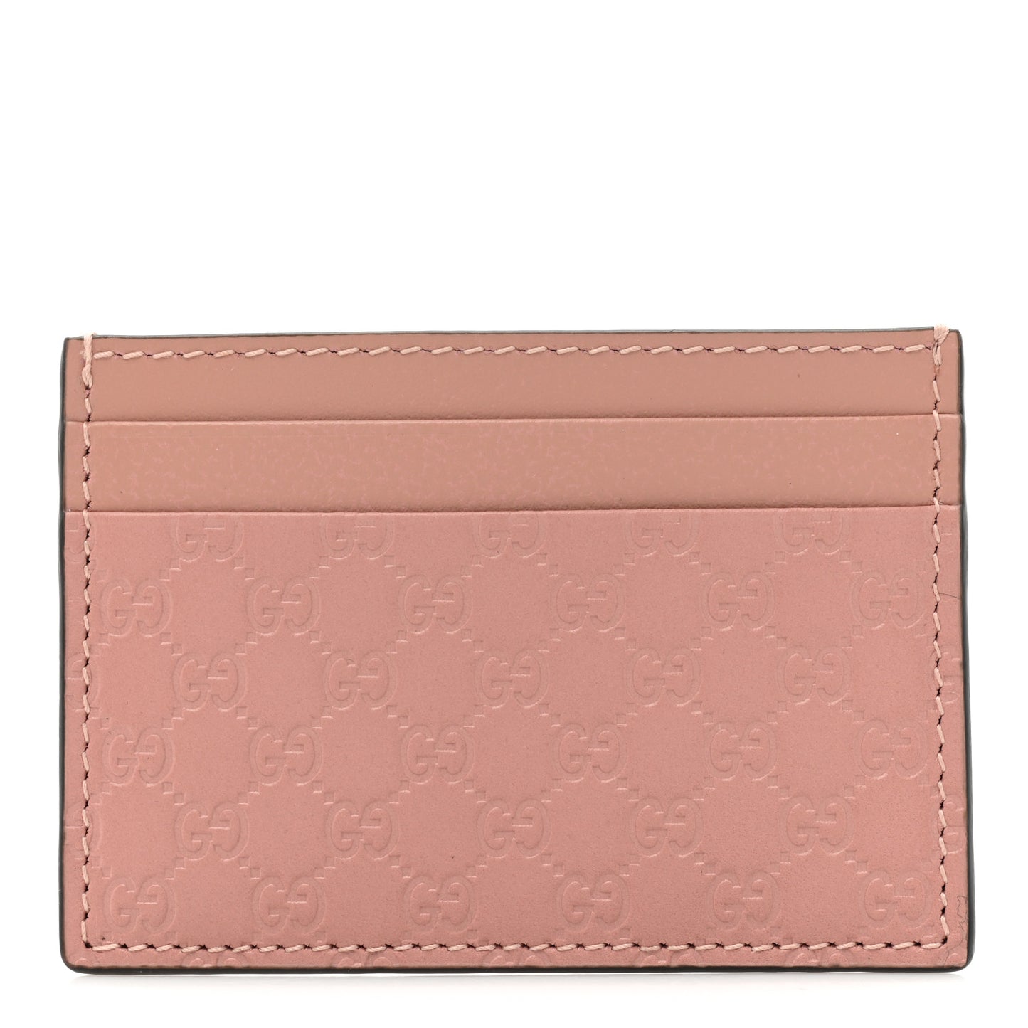 Microguccissima Card Holder Soft Pink