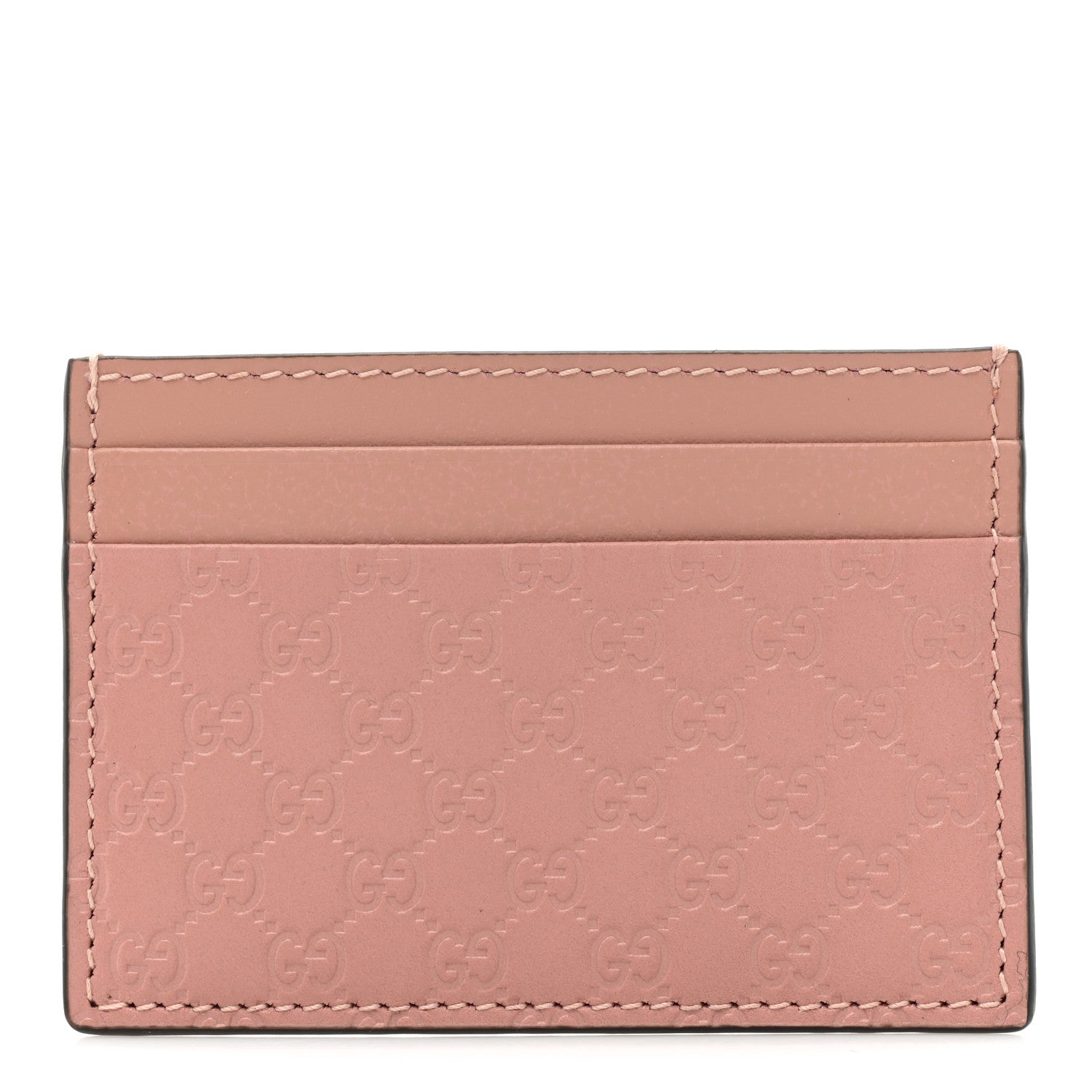 Gucci Microguccissima Card Holder Soft Pink 1 of 9