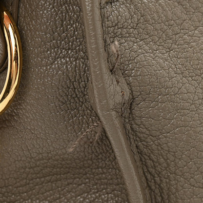 Balenciaga Chevre Gold Metallic Edge Hardware City Gris Taupe 12 of 14