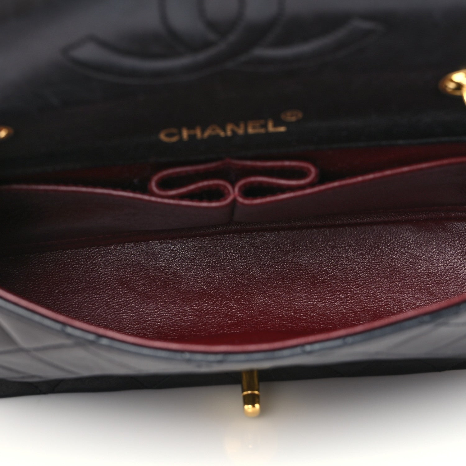 Chanel Lambskin Quilted Small Single Flap Bag Black 5 of 9