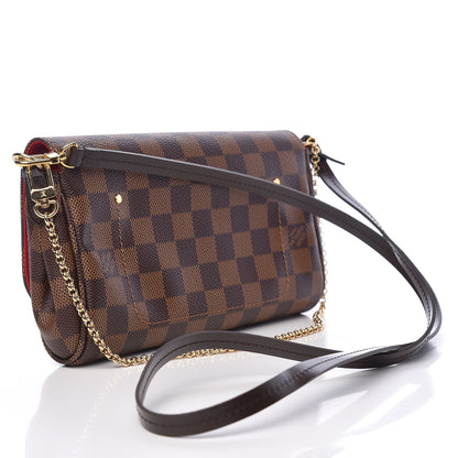 Louis Vuitton Damier Ebene Favorite PM 3 of 12