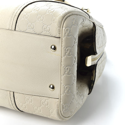 Gucci Guccissima Signoria Large Dome Bag Off White 6 of 11