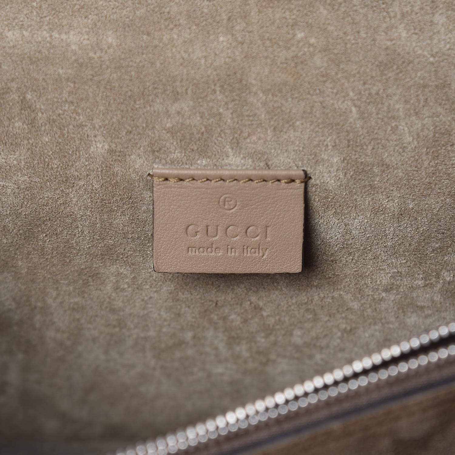 Gucci GG Supreme Monogram Small Dionysus Shoulder Bag Taupe 6 of 15