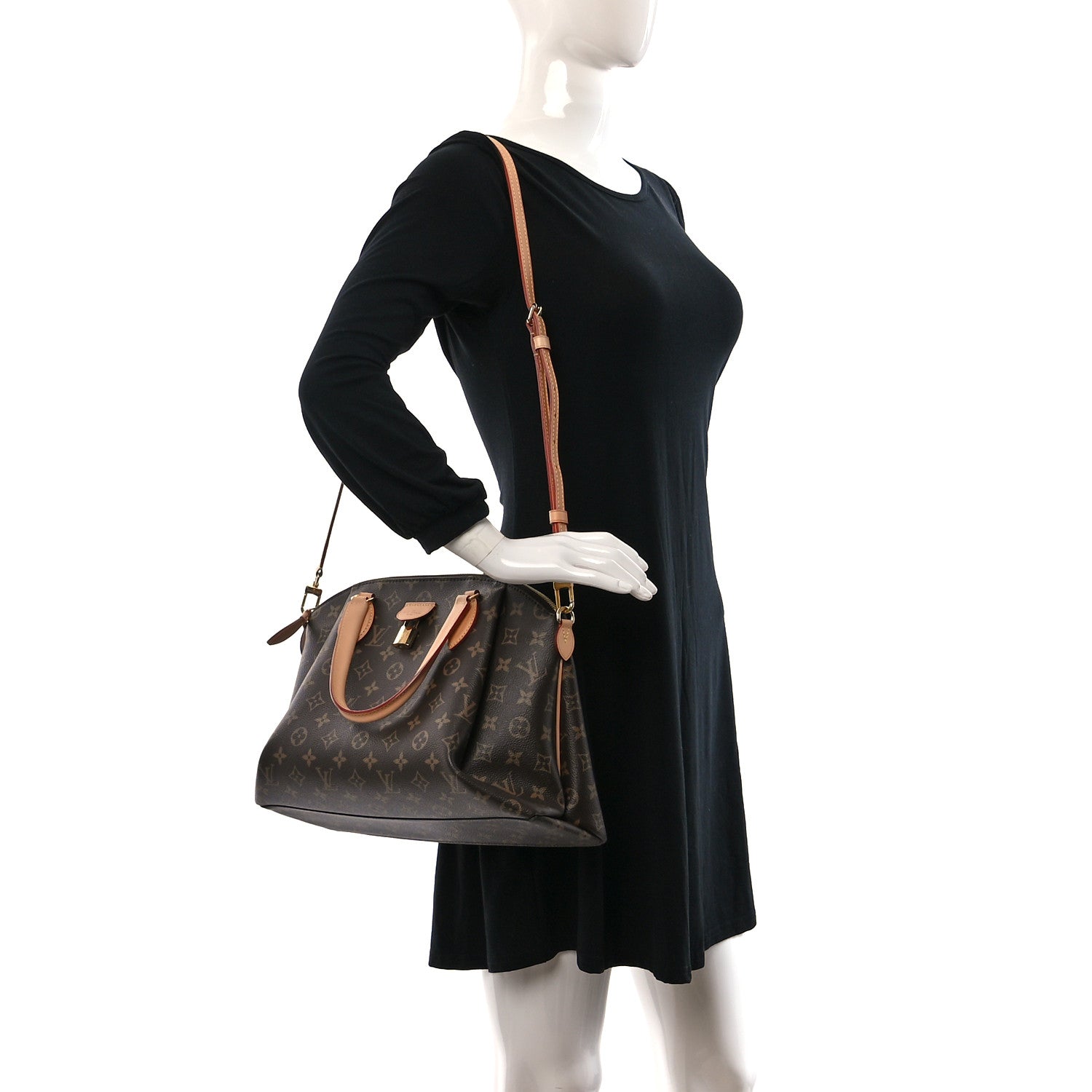 Louis Vuitton Monogram Rivoli MM 2 of 8