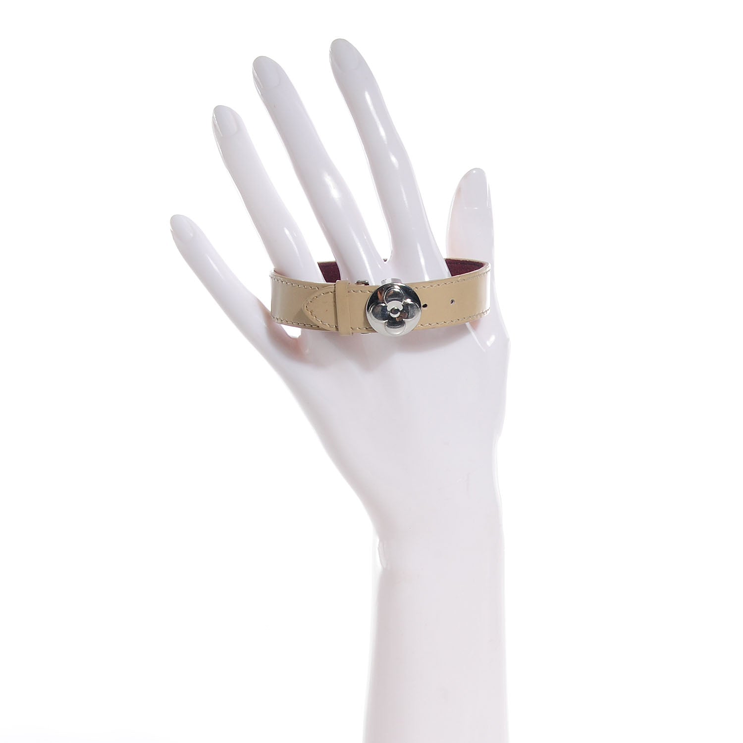 Louis Vuitton Mat Monogram Wish Bracelet Beige 2 of 5