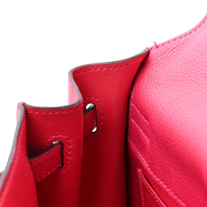 Hermes Evercolor Kelly Danse II Belt Bag Framboise 12 of 19