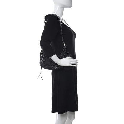 Balenciaga Agneau Arena Le Cagole Shoulder Bag XS Black 2 of 10