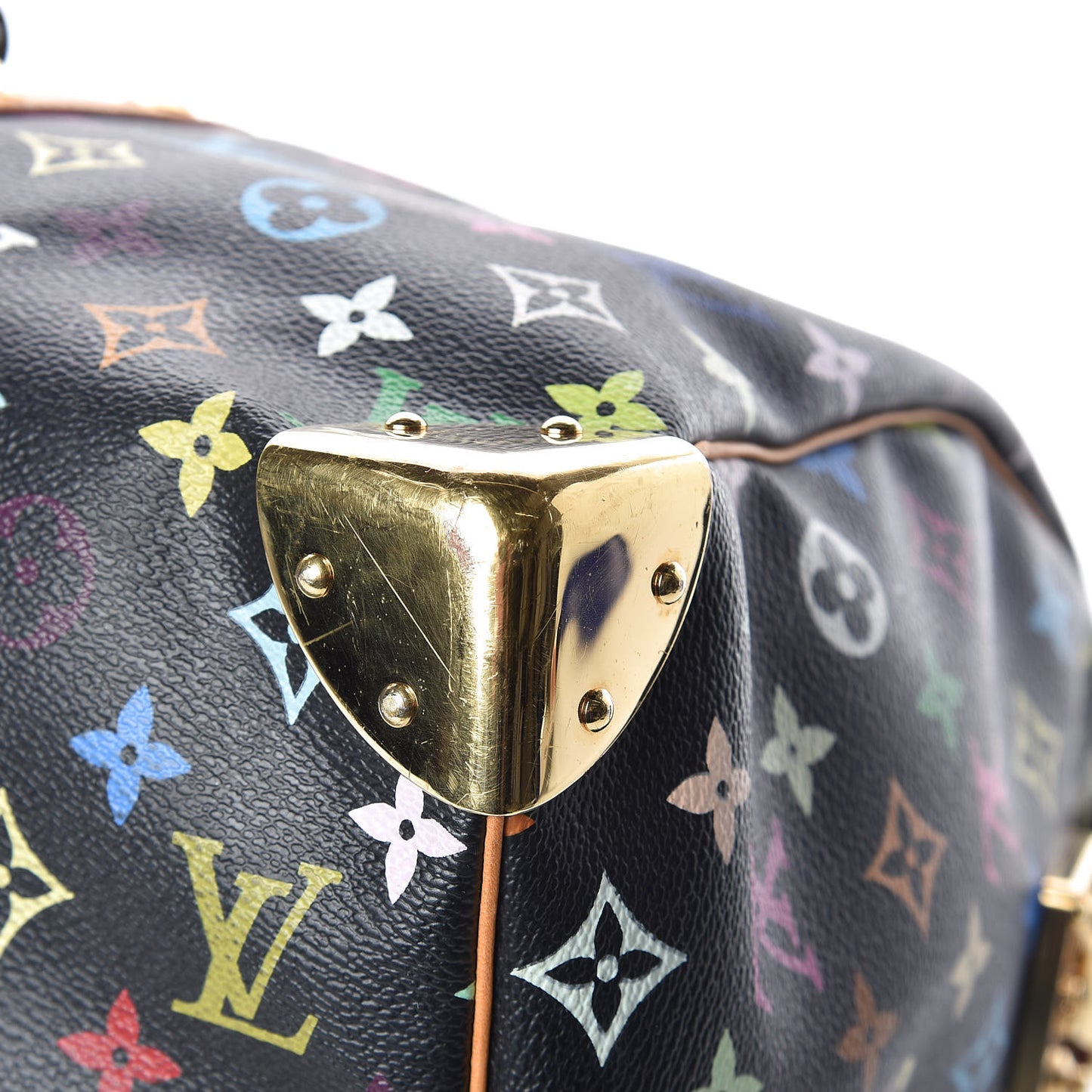 Monogram Multicolor Keepall 45 Black