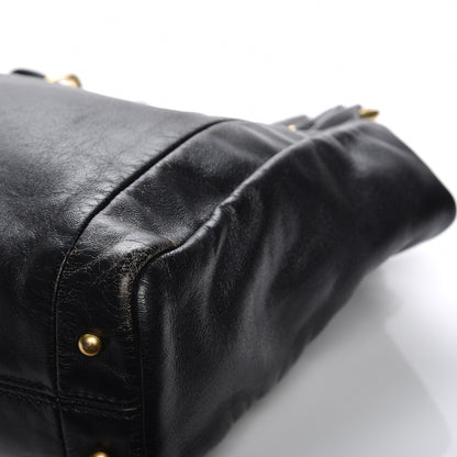 Chanel Lambskin Small Olsen Shoulder Bag Black 12 of 17