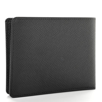 Louis Vuitton Taiga Mens Billfold Wallet 3 Flaps Ardoise 3 of 7