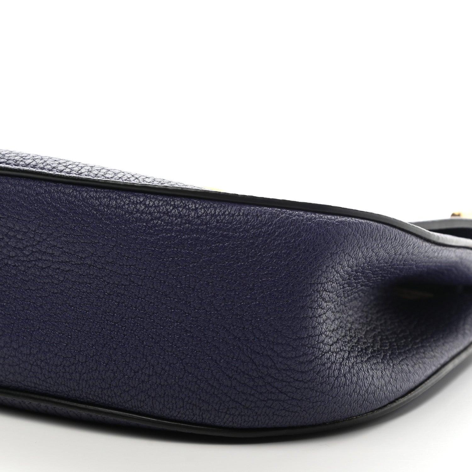 Chloe Grained Lambskin Drew Shoulder Bag Royal Navy 10 of 10