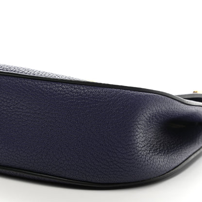 Chloe Grained Lambskin Drew Shoulder Bag Royal Navy 10 of 10