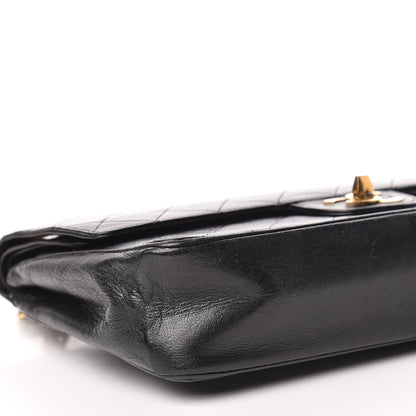 Chanel Lambskin Quilted Medium Double Flap Bijoux Chain Black 5 of 13