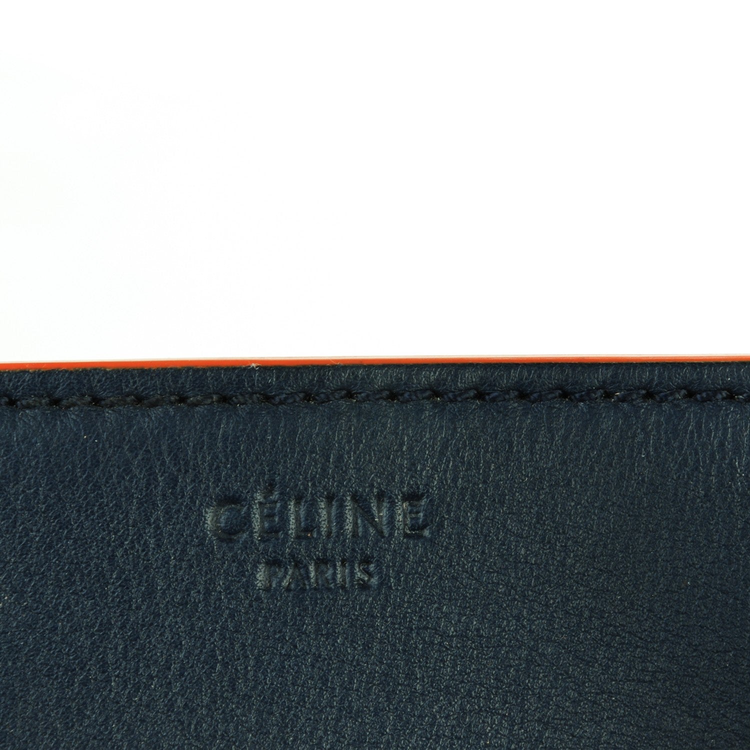 Celine Supple Calfskin Medium Phantom Luggage Midnight 7 of 8