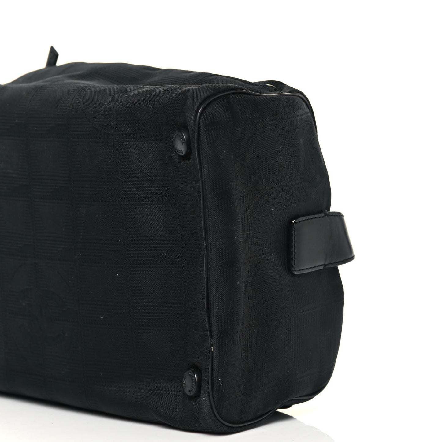 Nylon Travel Cosmetic Case Black