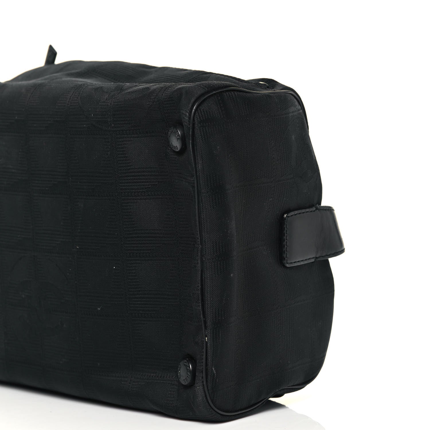 Chanel Nylon Travel Cosmetic Case Black 10 of 10