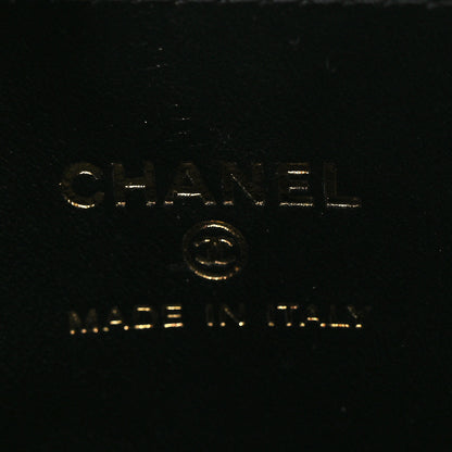 Chanel Shiny Aged Calfskin Quilted Mini Nano Kelly Shopper Black 6 of 13