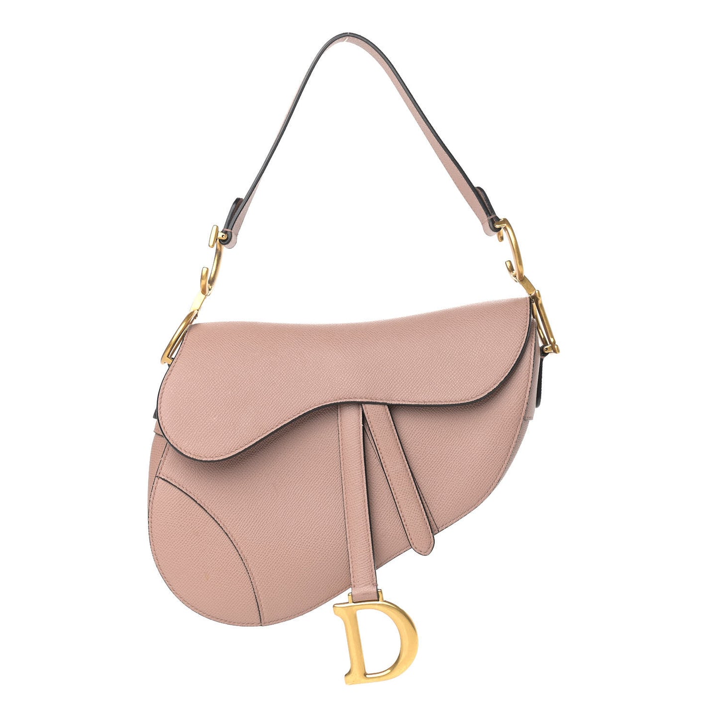 Grained Calfskin Saddle Bag Fard