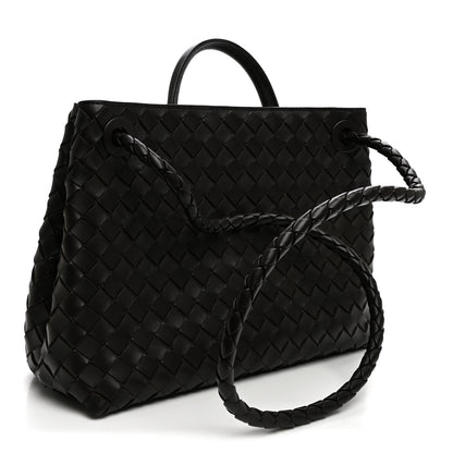 Bottega Veneta Nappa Intrecciato Medium Andiamo Shoulder Bag Fondant 3 of 9